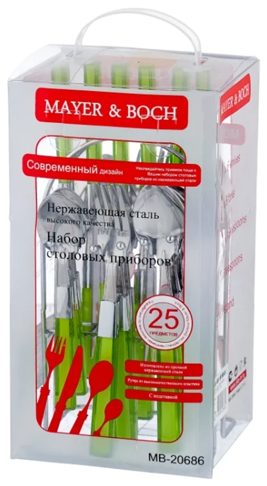 MAYER &amp; BOCH Набор столовых приборов на подставке 20686-1, 25 шт.