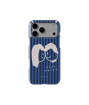 Чехол SOULMATES (голубой) для iPhone