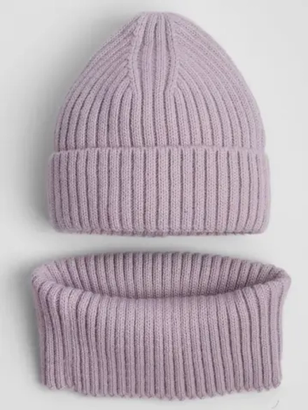 Шапка для мальчика и снуд демисезон