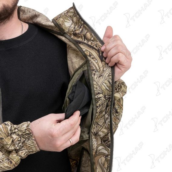 Костюм летний антимоскитный Тайган, твил, цв. камыш р.52-54/170-176 (T-KS-T-R-2XL-1) Helios