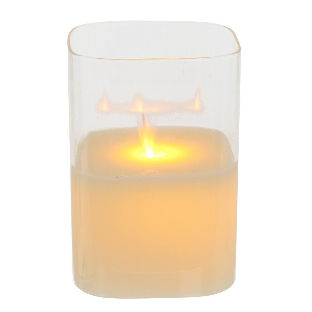 GAEM Изделие декоративное "Свеча" (подсветка, 3хАА н/п), L9 W9 H12,5 см