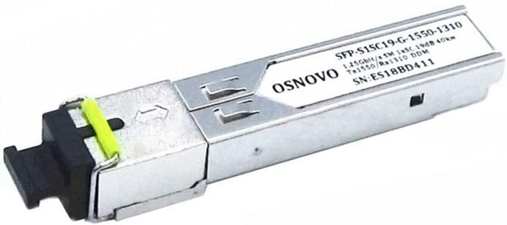 Osnovo SFP-S1SC19-G-1550-1310 Сетевое оборудование