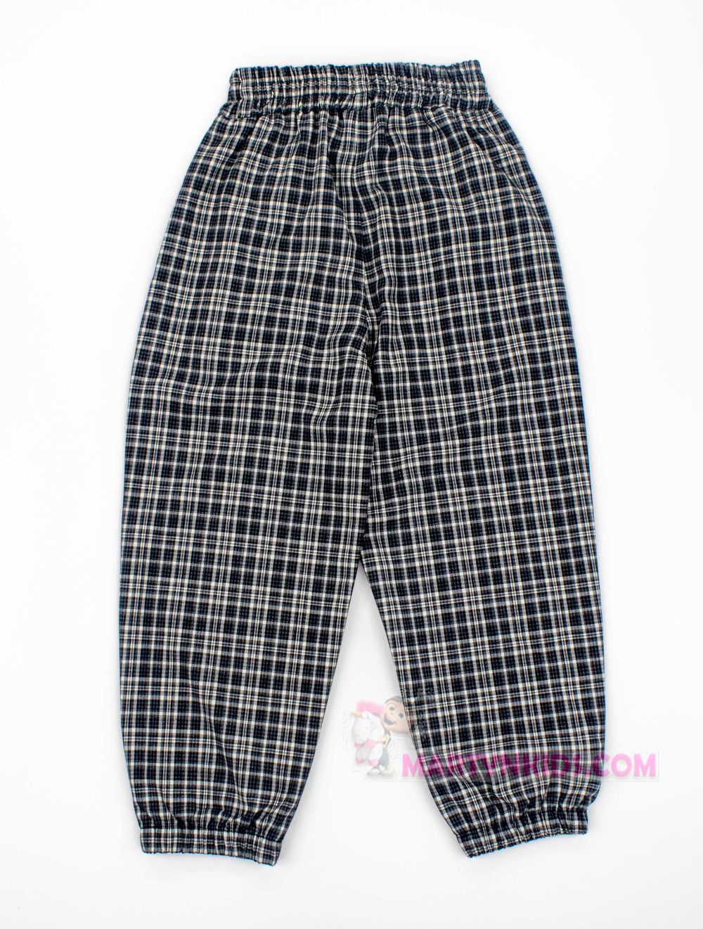 брюки клетка Зайка на резинке 4551