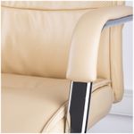 Кресло руководителя Helmi HL-E03 "Accept", экокожа бежевая