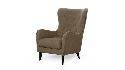 Кресло Бирмингем Strong 04 76*92*101 см, Коричневый Рогожка Нераскладной Фиеста