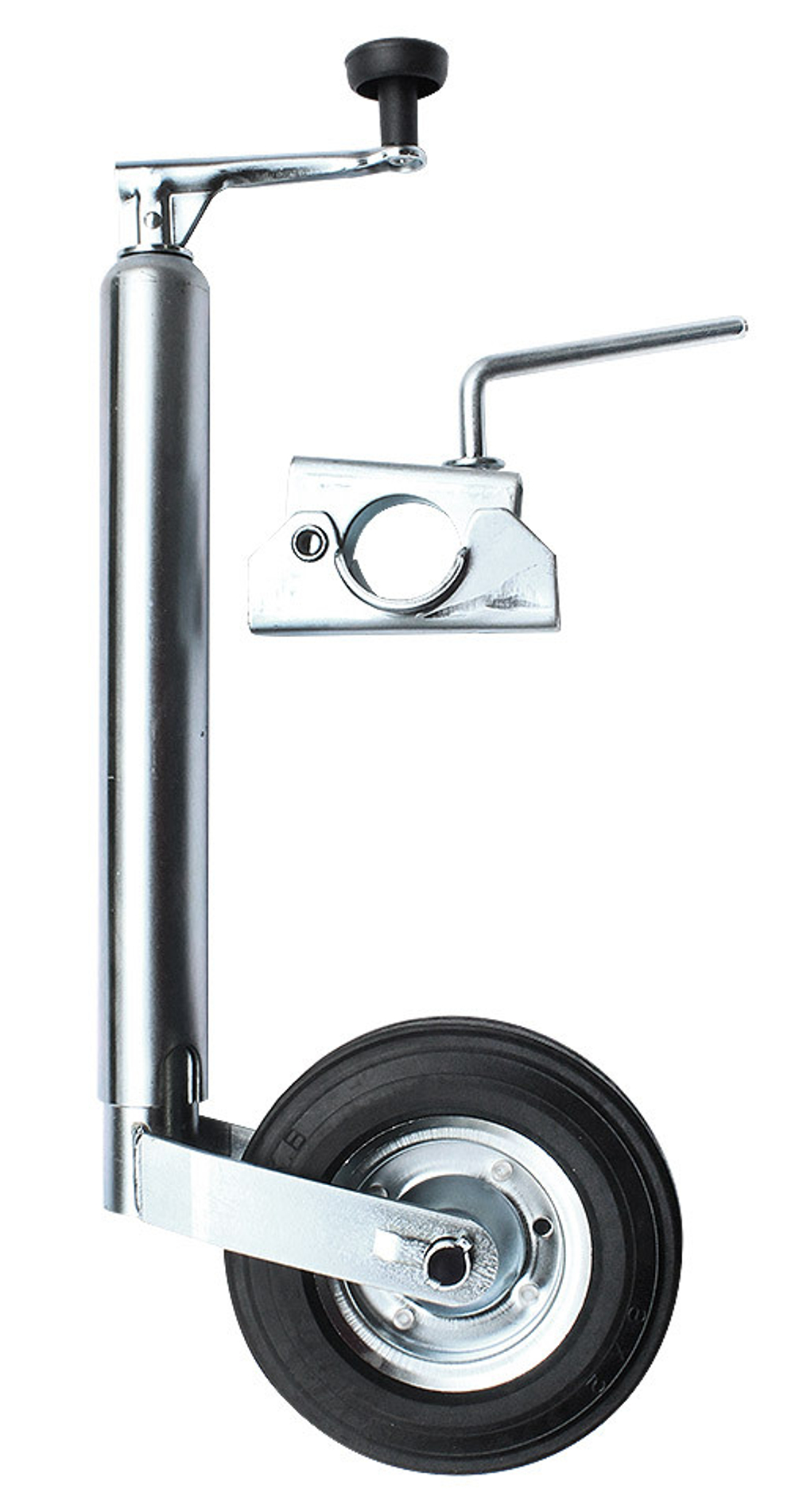 Опора с колесом для трейлера, без крепежного кронштейна (с зажимом) (10261861)