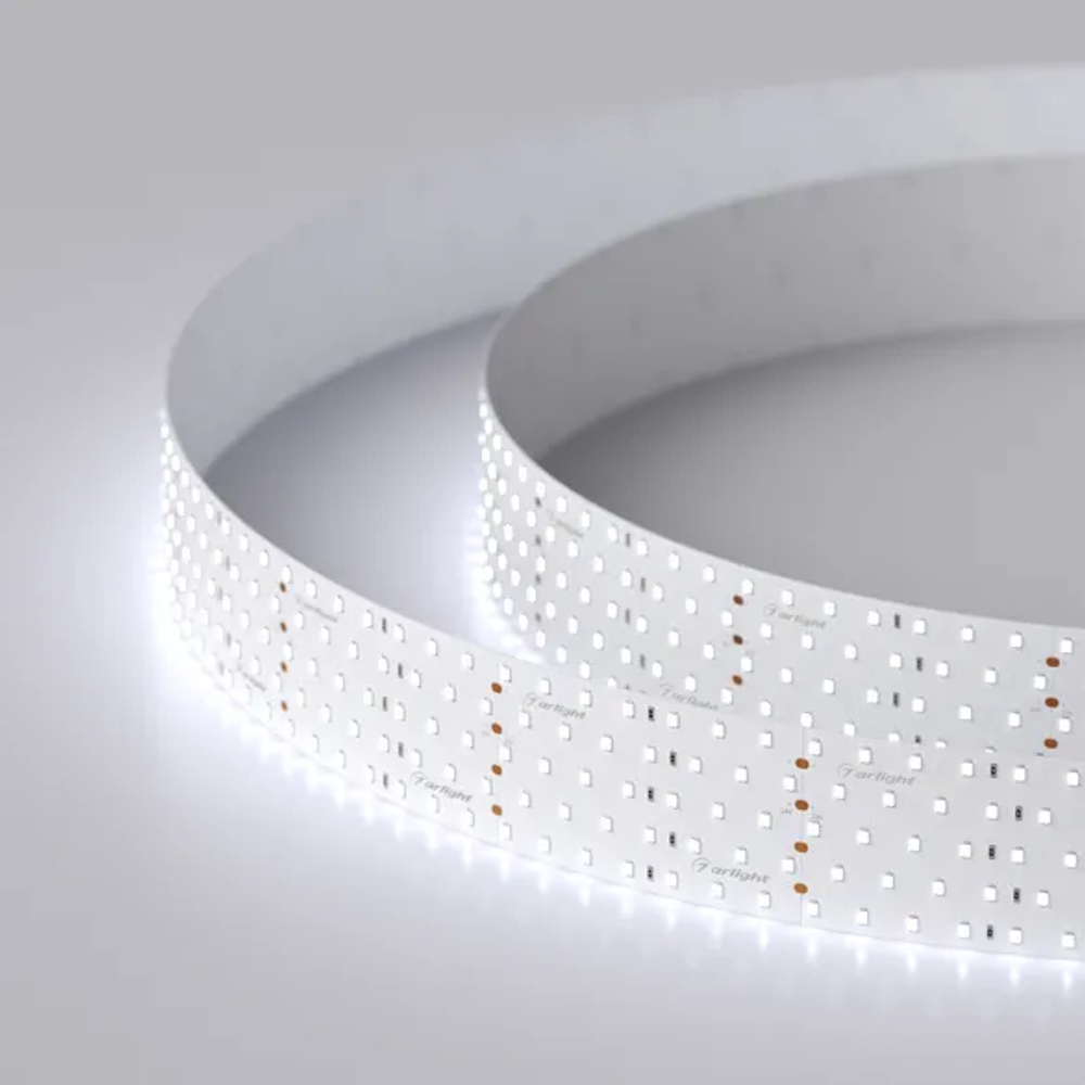 Светодиодная лента RT 2-2500 24V Cool 8K 5x2 (2835, 875 LED, LUX) (Arlight, 36 Вт/м, IP20) 019083(1)
