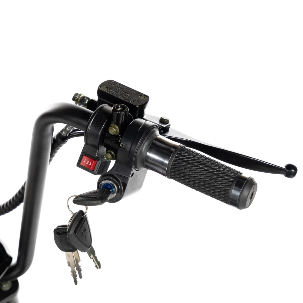 ЭЛЕКТРОСКУТЕР CITYCOCO GT X5 TRIKE 1500W 15AH 48V Серый