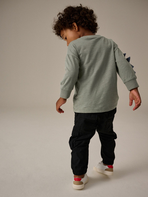 Лонгслив для мальчика Next B64-983, Хаки