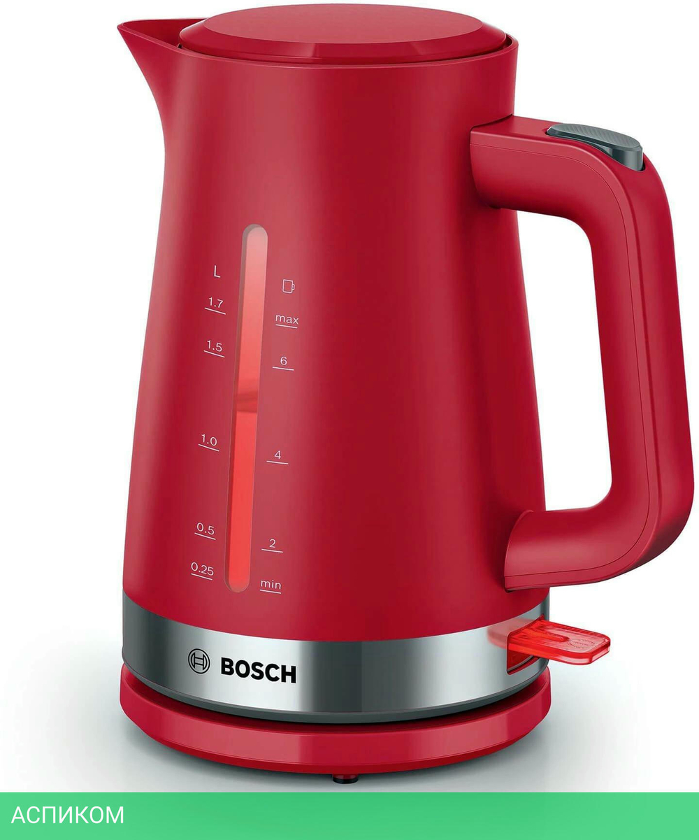 Электрочайник Bosch TWK4M224 красный
