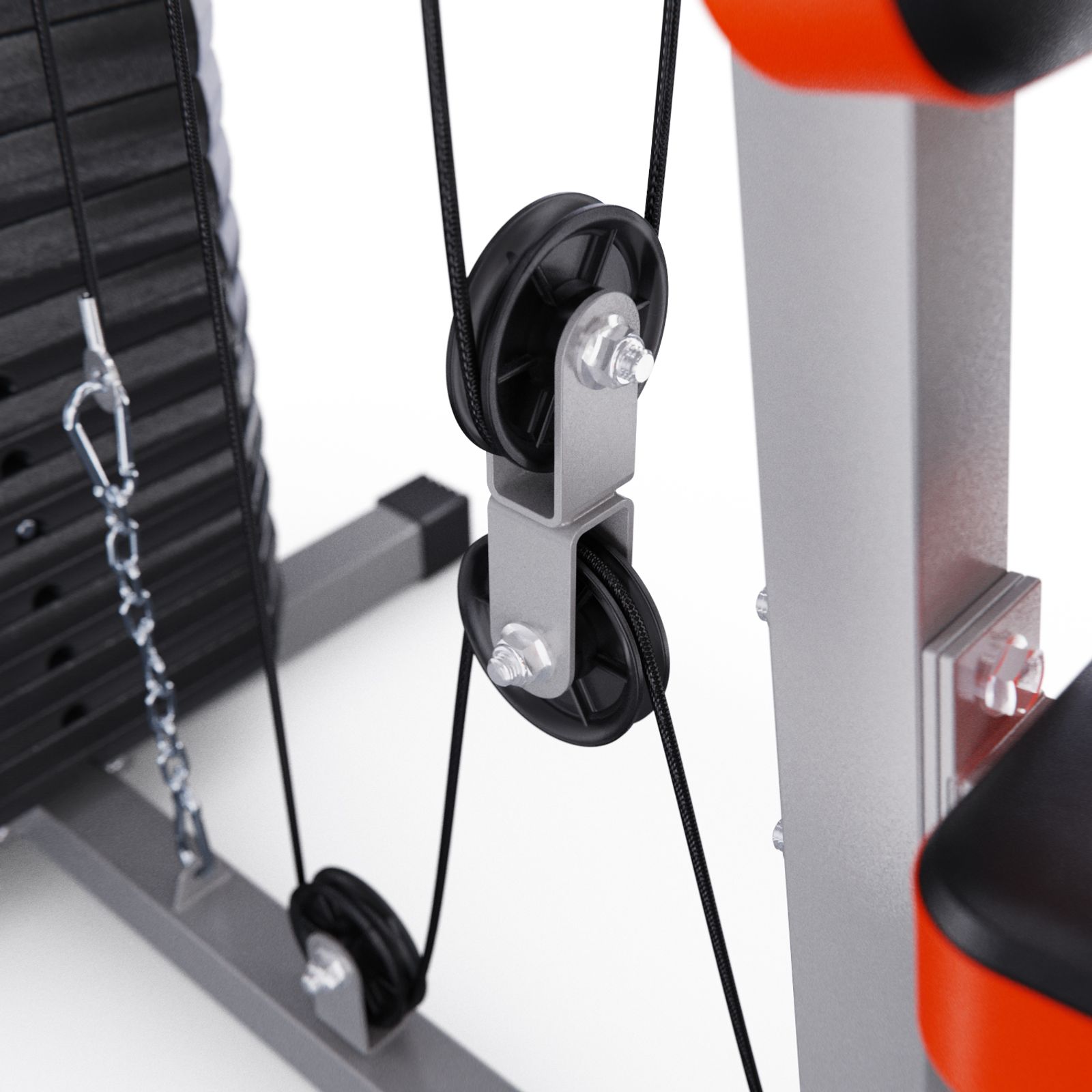Силовой комплекс DFC HomeGym D7000-60 / стек 60 кг фото №8
