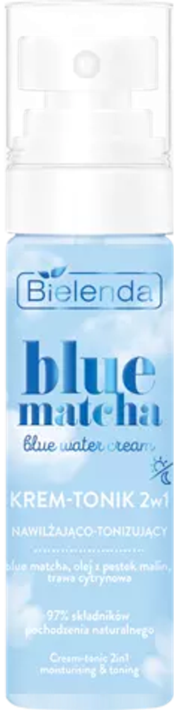 BIELENDA BLUE MATCHA Крем-тоник увлажняющий тонирующий 2в1 75мл