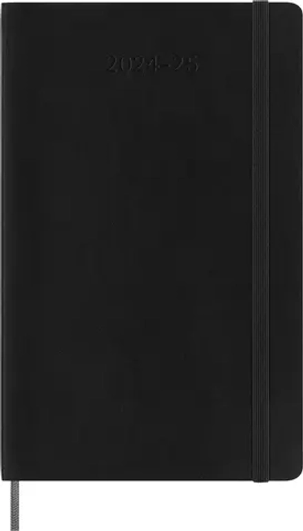Еженедельник на 2025-2026 гг Moleskine Academic Soft WKNT (DSB18WN3) 13х21см, мягкая обложка, черный