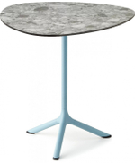 Стол ламинированный обеденный складной Scab Design Tripe Folding, голубой, зернистый