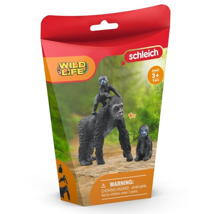 Schleich Wild Life - Семья горилл 42601 / артикул   42601  / GTIN 4059433654010