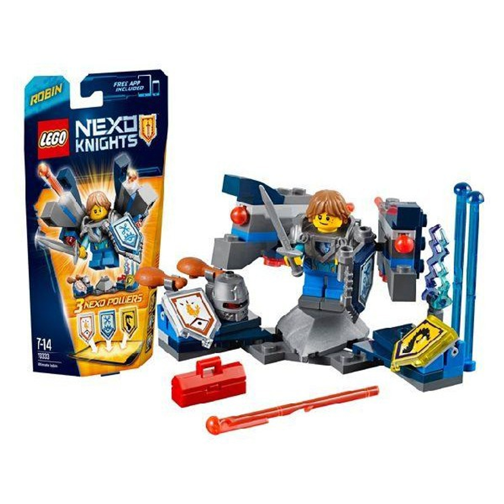 LEGO Nexo Knights: Робин – Абсолютная сила 70333 — Ultimate Robin — Лего Нексо Рыцари