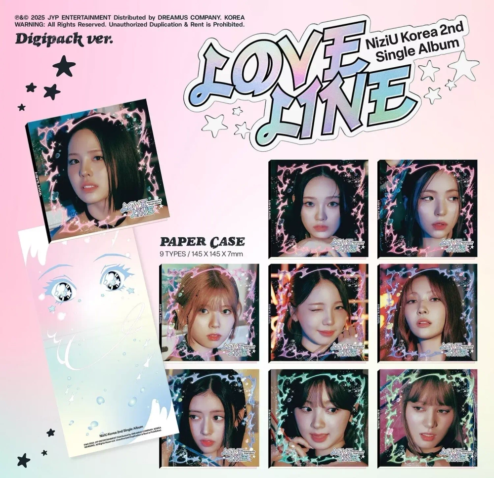 Альбом NIZIU - LOVE LINE [Digipack ver.]
