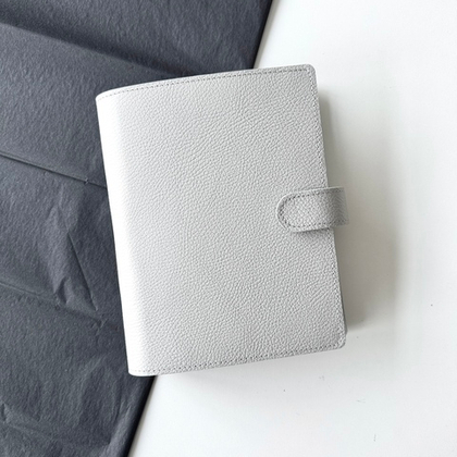 Обложка на кольцах А5 без карманов на хлястике