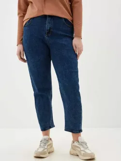 Джинсы больших размеров на молнии