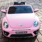 Детский электромобиль S303, Volkswagen, розовый