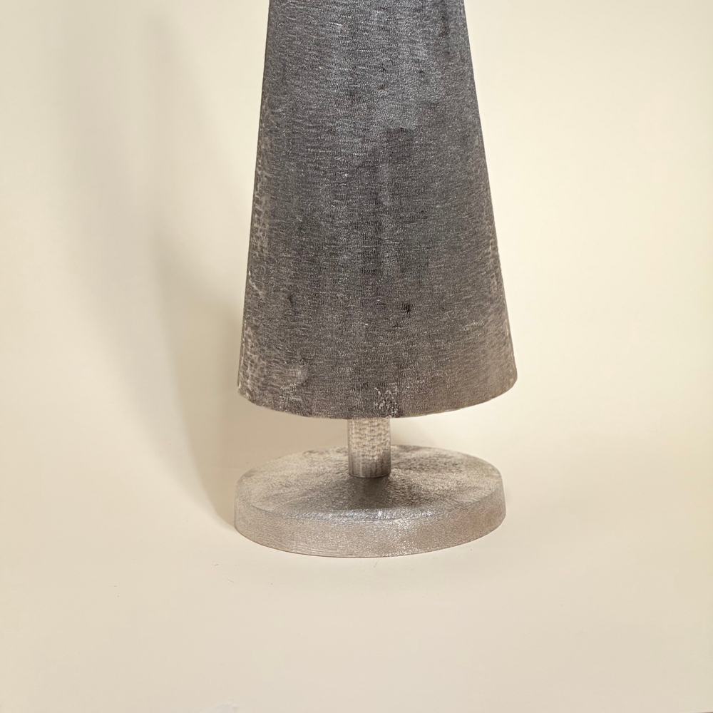 Декор Елка 57*12*12см, металл, серебро