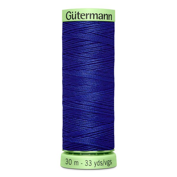 Нитки отделочные Gutermann Top Stitch 30 (30 метров), 5 кат. | 218 ультрамариновый