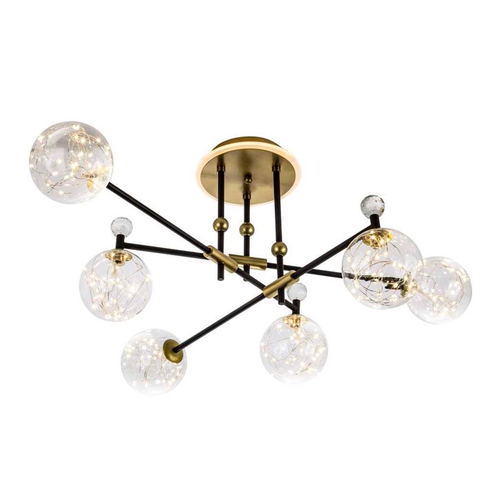 Потолочная светодиодная люстра Modelux ML.6079.6