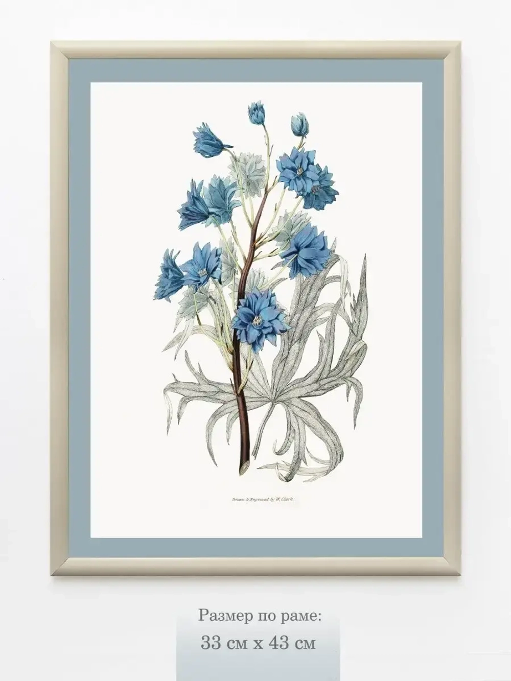 Картина на стену интерьерная на холсте 33*43 см