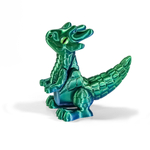 Дракончик-кенгуру, 3D фигурка, игрушка-антистресс, сине-зеленый, 8 см.