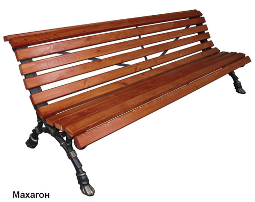 Скамейка парковая Европа, Лиственница