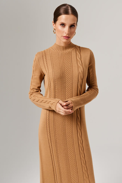 51598 Платье женское (бежевый)