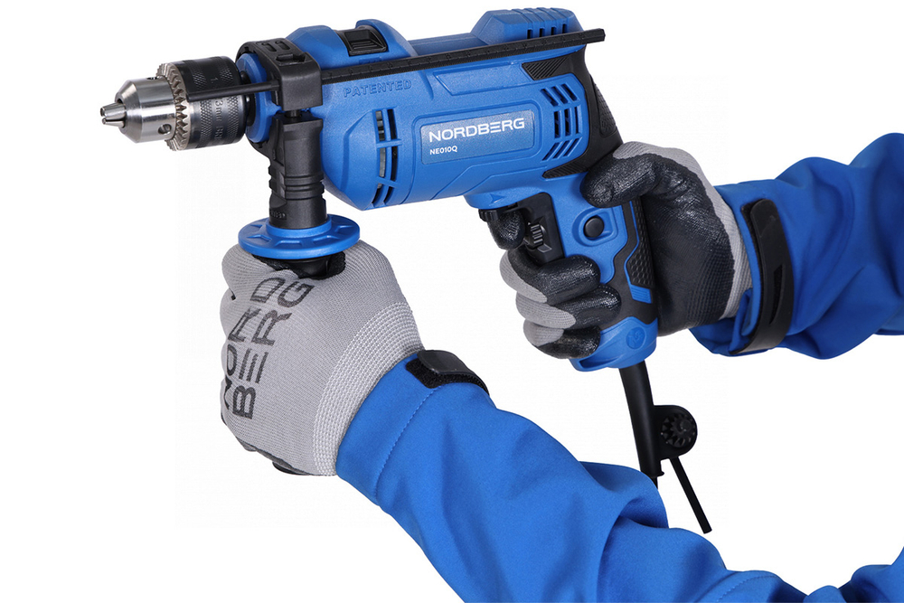 NORDBERG (NE010Q) Дрель ударная, макс. Ø сверла 13 мм, 850 Вт