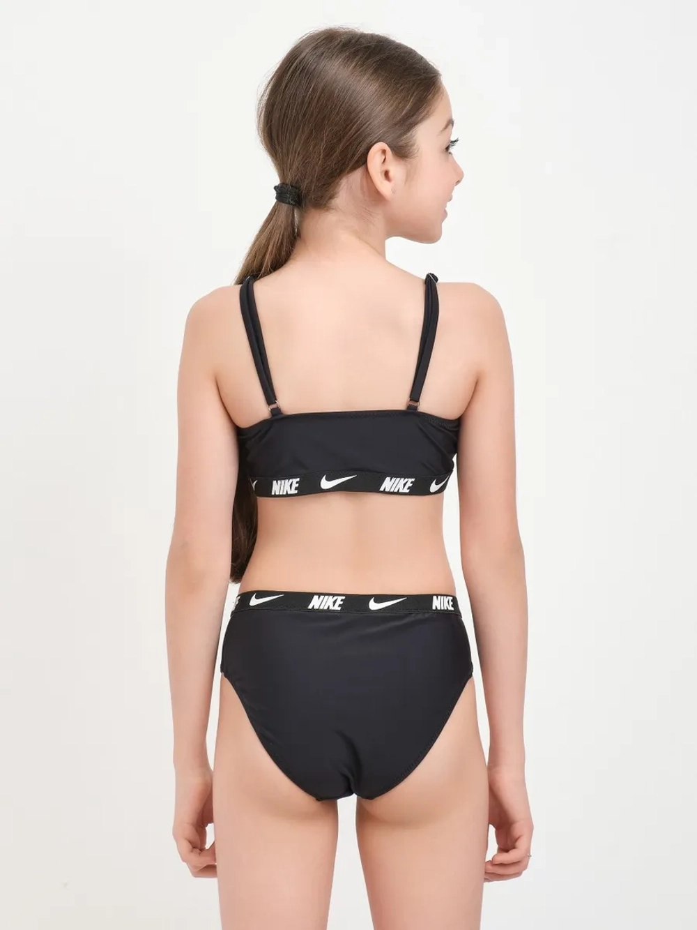 купальник раздельный топ и плавки для купания спортивный