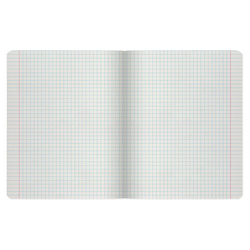 Тетрадь А5 48л. АЛЬТ скоба, клетка, глянцевый лак, Газета (5 видов), 7-48-1146