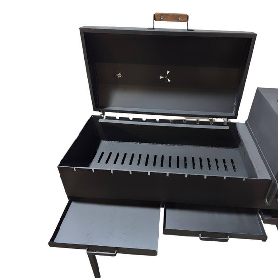 Мангал - Гриль 3в1 с печью под казан и трубой