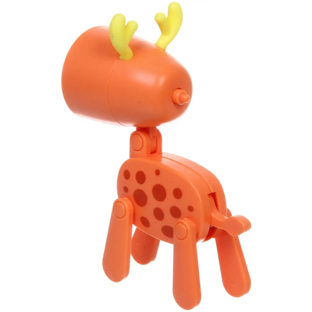 Настольная лампа «Sweet - Жирафик» LED 5,5*5,5*9,6 см, батарейки AG3 0.2W, Оранжевый