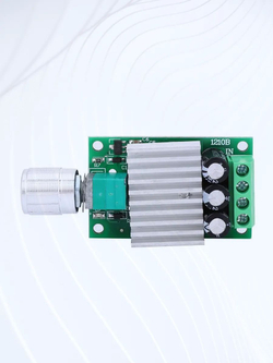 ШИМ PWM регулятор скорости двигателя 12-30В 10А