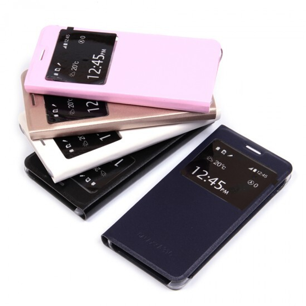 Чехол-книжка Flip Cover для Samsung Galaxy A3 (2016), 006572-1 Черный