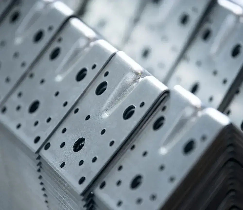 ПЗМ Уголок перфорированный крепежный Усиленный 50 мм x 35 мм 50 шт.