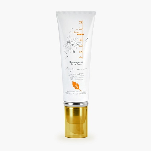 Крем-маска для лица Premium Acne Free Homework 50мл