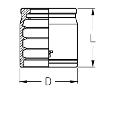 Муфта DN 50 1SN