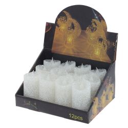 GAEM Изделие декоративное "Свеча" (подсветка, 3xLR54) (блок 12шт), D 4.5 см, L4,5 W4,5 H9 см