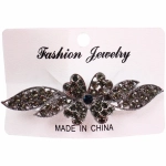 Заколка - автомат металлическая на блистере «KLEVER», фергамо, цвет как на фото, 8*3см ( хедр Кокетка)