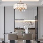 Люстра на штанге Arte Milano SORRENTO-1009 371009/8/300/600 GD