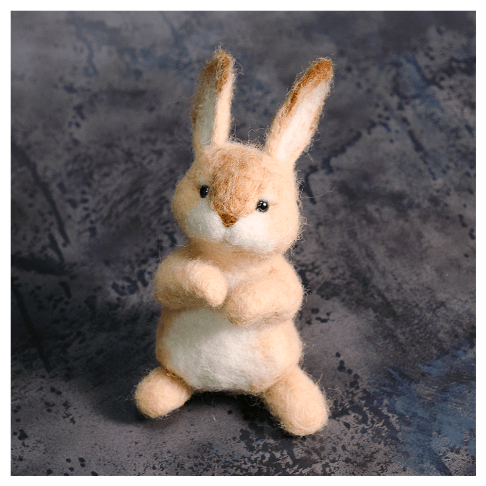 Валяная игрушка «Ушастое счастье