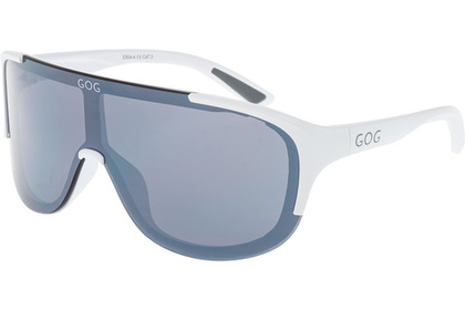 Спортивные очки GOG Medusa / Matt White-Grey / Silver Lens