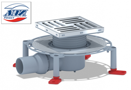 Трап (АНИ TVZ5612) гор. 50мм с рег. комб. затвором (15х15) (1шт)
