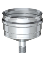 Конденсатоотвод для сэндвича (430/0,5мм) Ф160 внешний(Коракс)