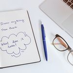 Ручка шариковая автоматическая OfficeSpace "Business" синяя, 0,7мм, синий антискол. корпус