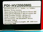 Сервопривод JX Servo PDI-HV2060MG HV Metal Gear digital